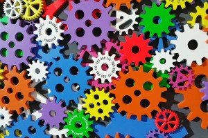 Art Colourful Gears Creativity Cogs Colorful